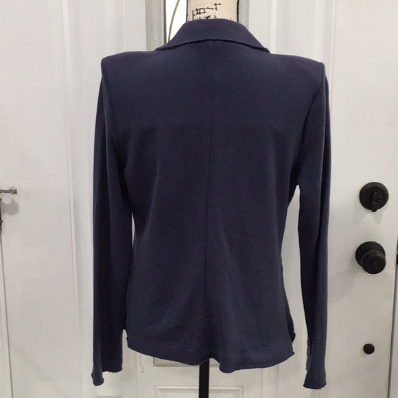 🆕TOMMY HILFIGER Patch Blazer Front Button Retail: $100 - Picture 6 of 12